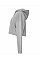 Storm Grey Women's Cropped Fleece Hoodie