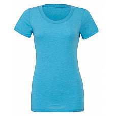 Aqua Triblend Women's Triblend Short Sleeve Tee