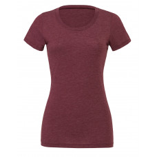 Maroon Triblend Women's Triblend Short Sleeve Tee