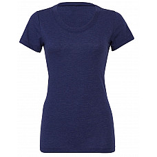 Navy Triblend Women's Triblend Short Sleeve Tee