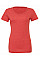 Red Triblend Women's Triblend Short Sleeve Tee