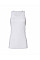 White Women's Flowy Racerback Tank