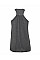 Dark Heather Women's Flowy Racerback Tank