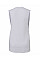 White Women's Flowy Scoop Muscle Tank