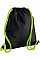 Black/Lime Green Icon Gymsac