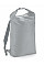 Light Grey Icon Roll-Top Backpack