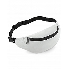 Silver Reflective Reflective Belt Bag