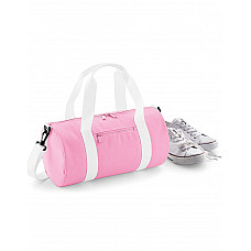 CLassic Pink/White Original Barrel Bag