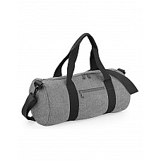 Grey Marl/Black Original Barrel Bag