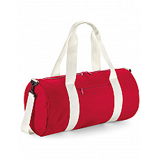 Classic Red/Off White Original Barrel Bag XL