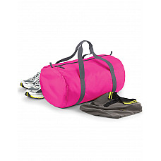 Fuchsia Packaway Barrel Bag