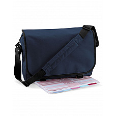 French Navy Messenger Bag