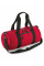 Classic Red Recycled Barrel Bag