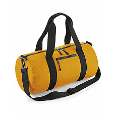 Mustard Recycled Barrel Bag