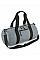 Pure Grey Recycled Barrel Bag