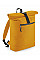 Mustard Recycled Roll-Top Backpack