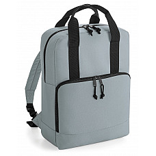 Pure Grey Recycled Twin Handle Cooler Backpack