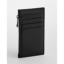 Black Matte PU Card Holder