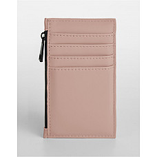 Nude Pink Matte PU Card Holder