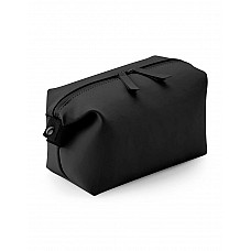 Black Matte PU Accessory Pouch