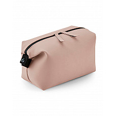 Nude Pink Matte PU Accessory Pouch