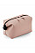 Nude Pink Matte PU Accessory Pouch