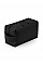 Black Matte PU Toiletry/ Accessory Case