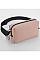 Nude Pink Matte PU Cross Body Bag