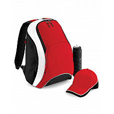 Classic Red/Black/White Teamwear Backpack