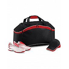 Black/Classic Red/White Teamwear Holdall