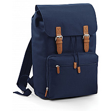 French Navy Vintage Laptop Backpack