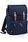 French Navy Vintage Laptop Backpack