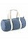 Light Denim Denim Barrel Bag