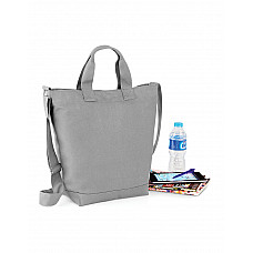 Light Grey Canvas Day Bag