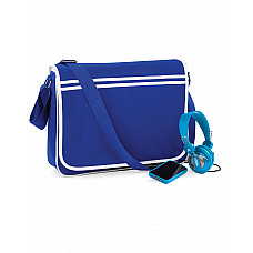 Bright Royal/White Retro Messenger