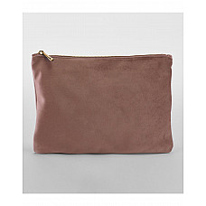 Rose Quartz Velvet Accessory Pouch