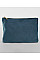 Blue Topaz Velvet Accessory Pouch