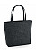 Charcoal Melange Felt Shopper