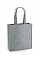 Grey Melange Felt Tote Bag