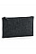 Charcoal Melange Felt Accessory Pouch