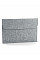 Grey Melange Felt Laptop/Document Slip