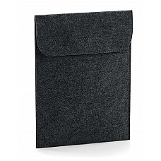 Charcoal Melange Felt iPad Slip