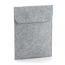 Grey Melange Felt iPad Slip