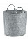 Grey Melange Felt Trug