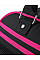 Black/Fuchia Retro Bowling Bag