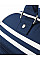 French Navy/White Retro Bowling Bag