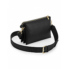 Black Boutique Soft Cross Body Bag