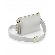 Soft Grey Boutique Soft Cross Body Bag