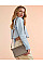 Soft Grey Boutique Soft Cross Body Bag