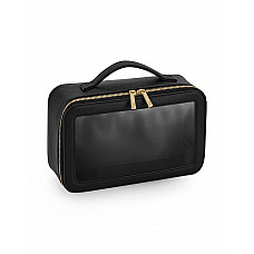 Black Boutique Clear Window Travel Case